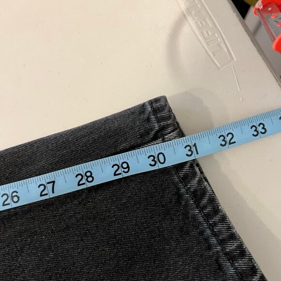 550 Levi's Vintage 90s Black Orange Tab USA Made Relaxed Fit Jeans Size 28 - Picture 11 of 13